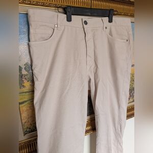 Ermenegildo Zegna Cream Jeans
